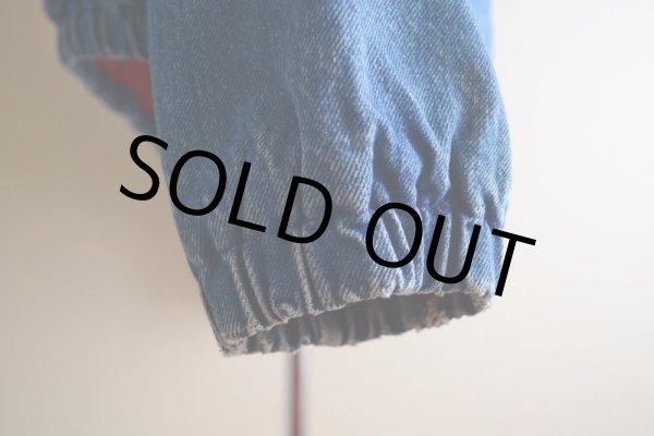 画像13: 1990s Polo by Ralph Lauren チンスト付きデニムジャケット  MADE IN USA  表記XL  (13)