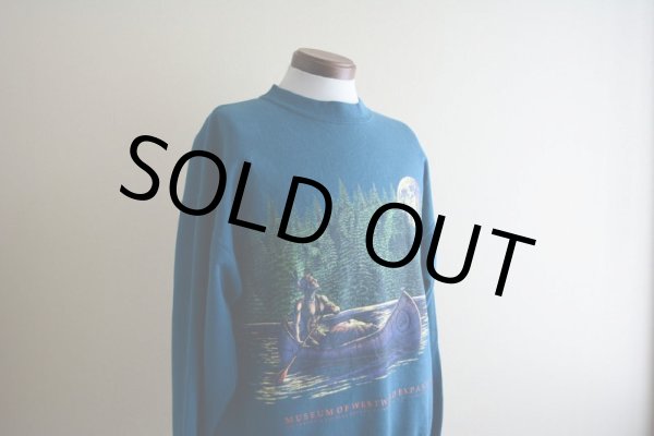 画像8: 1990s MUSEUM OF WESTWARD EXPANSION 両面プリントスウェット　 MADE IN USA　 表記L  (8)