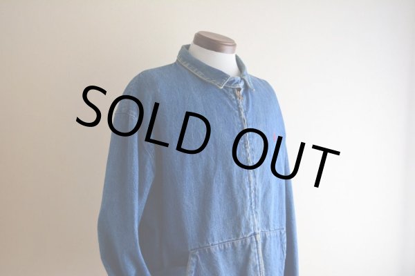 画像7: 1990s Polo by Ralph Lauren チンスト付きデニムジャケット  MADE IN USA  表記XL  (7)