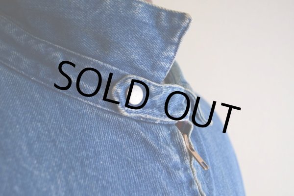 画像10: 1990s Polo by Ralph Lauren チンスト付きデニムジャケット  MADE IN USA  表記XL  (10)