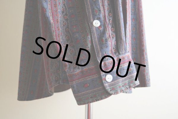 画像10: Polo by RalphLauren 総柄シャツ  SILK×COTTON  表記XL  (10)