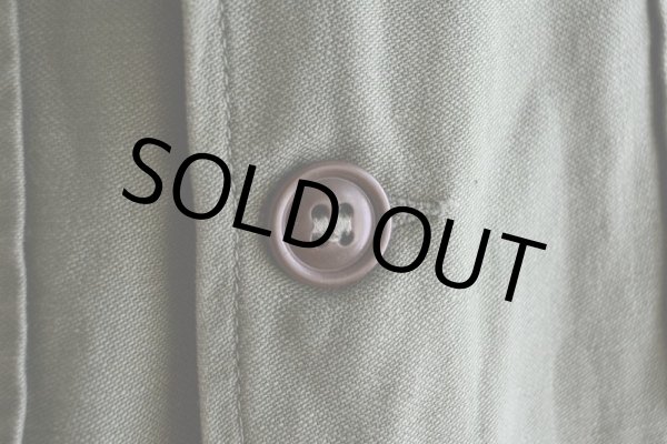 画像10: 1950s US.ARMY OG107 ユーティリティシャツ  1st初期  実寸S  (10)