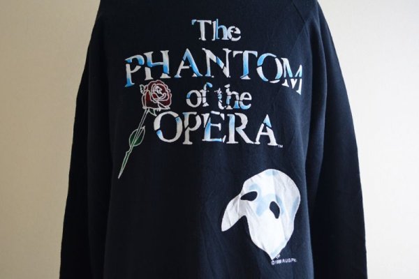 画像8: 1980s オペラ座の怪人 ミュージカルスウェット  MADE IN USA  表記XL  (8)