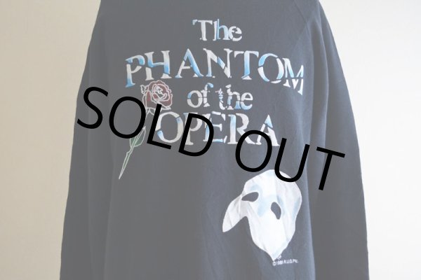 画像8: 1980s オペラ座の怪人 ミュージカルスウェット　 MADE IN USA　 表記XL  (8)