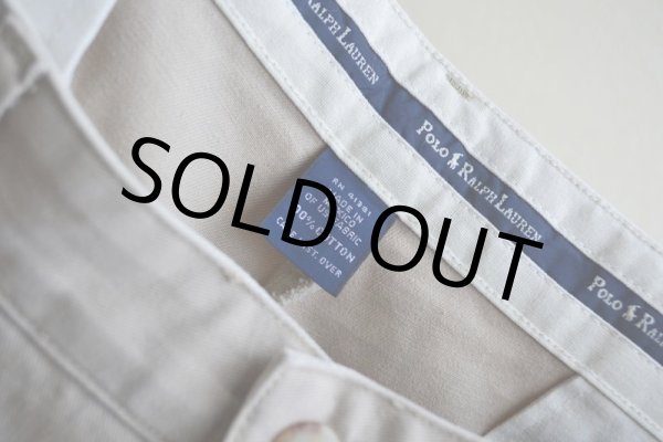 画像9: Polo RalphLauren ツータックチノトラウザー  表記33×34  (9)