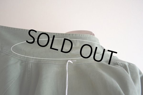 画像20: 1950s US.ARMY OG107 ユーティリティシャツ  1st初期  実寸S  (20)