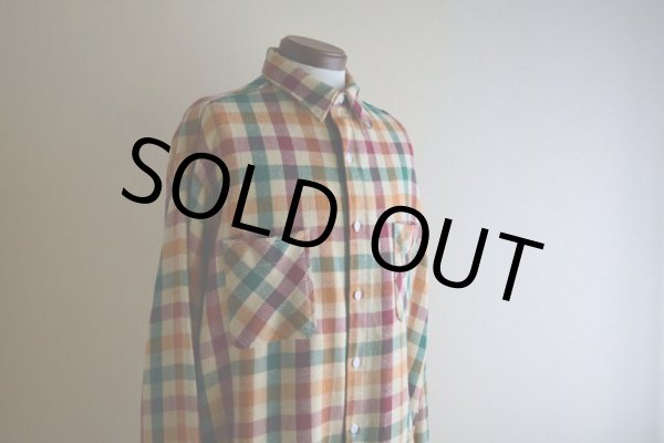 画像7: 1970s BIG MAC ヘビーネルシャツ  表記XL-TALL  (7)