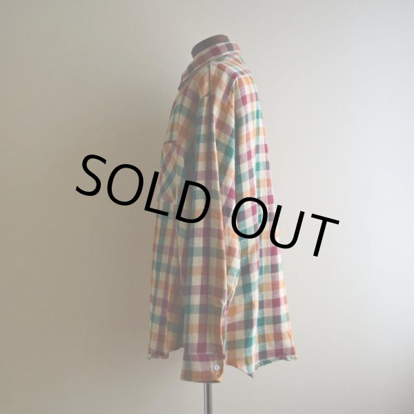 画像4: 1970s BIG MAC ヘビーネルシャツ  表記XL-TALL  (4)