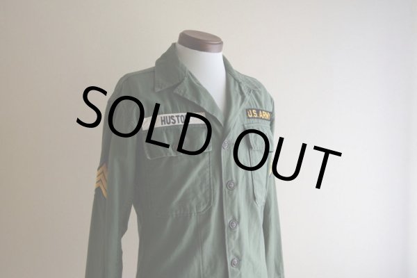 画像6: 1950s US.ARMY OG107 ユーティリティシャツ  1st初期  実寸S  (6)