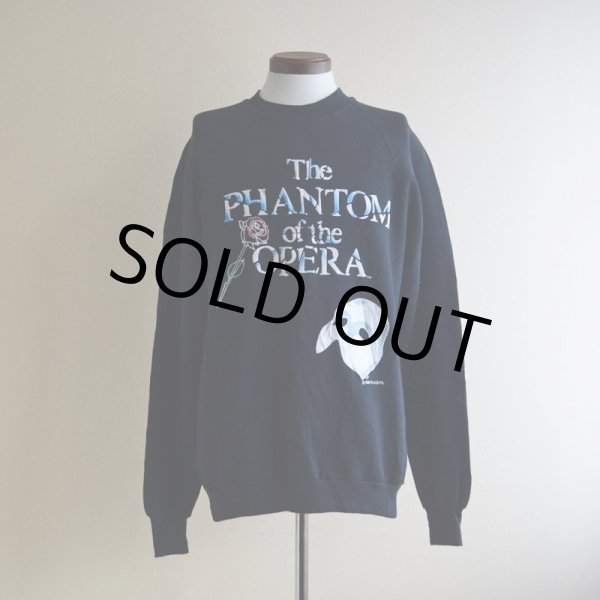 画像1: 1980s オペラ座の怪人 ミュージカルスウェット　 MADE IN USA　 表記XL  (1)