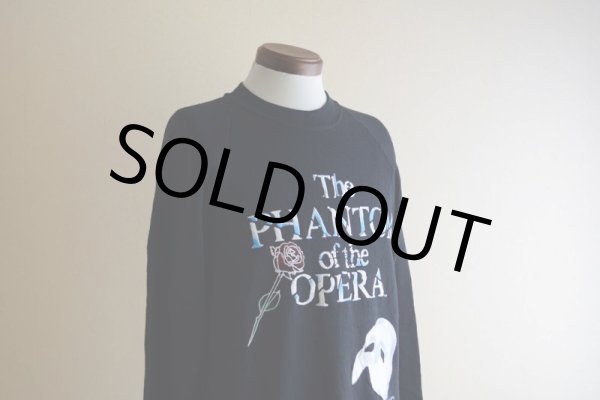 画像6: 1980s オペラ座の怪人 ミュージカルスウェット　 MADE IN USA　 表記XL  (6)