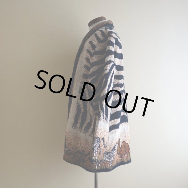 画像4: 1990s PAINTED PONY アニマル柄ゴブランジャケット　 MADE IN USA　 表記L  (4)