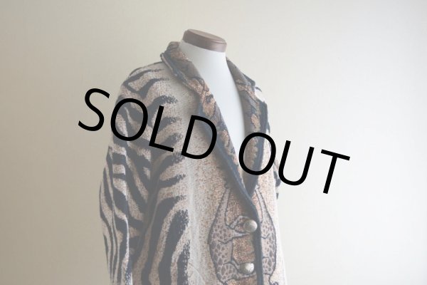 画像7: 1990s PAINTED PONY アニマル柄ゴブランジャケット　 MADE IN USA　 表記L  (7)