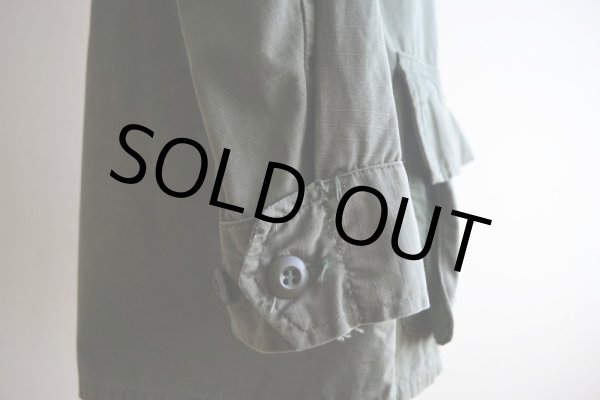 画像10: 1970s US.ARMY ジャングルファティーグジャケット  4TH TYPE  表記SMALL-LONG  (10)