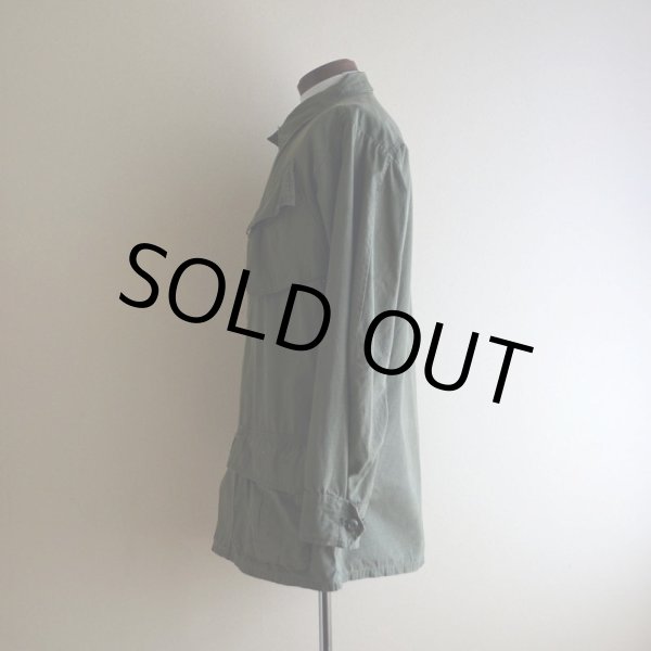 画像4: 1970s US.ARMY ジャングルファティーグジャケット  4TH TYPE  表記SMALL-LONG  (4)