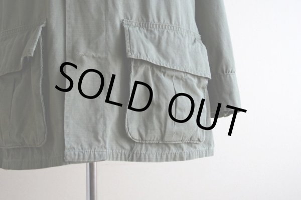 画像9: 1970s US.ARMY ジャングルファティーグジャケット  4TH TYPE  表記SMALL-LONG  (9)