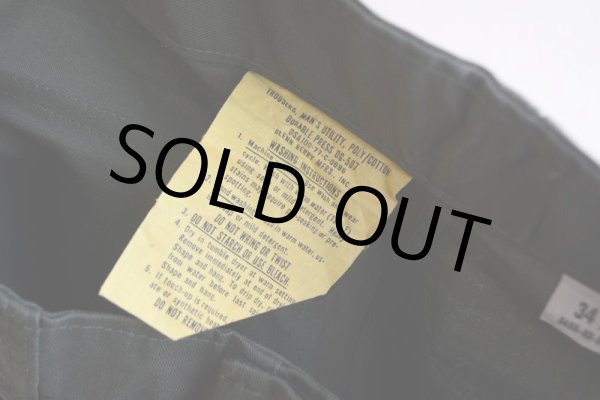 画像5: 1970s US.ARMY OG507 ベイカーパンツ  表記34×33  (5)