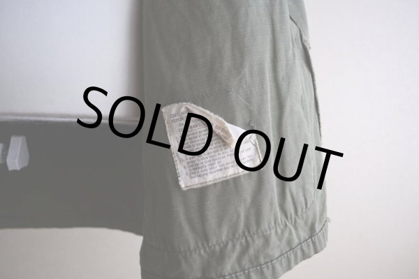 画像14: 1970s US.ARMY ジャングルファティーグジャケット  4TH TYPE  表記SMALL-LONG  (14)