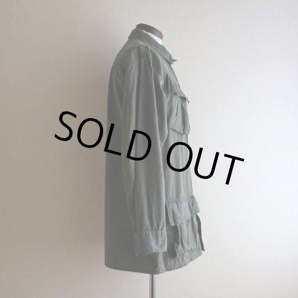 画像2: 1970s US.ARMY ジャングルファティーグジャケット  4TH TYPE  表記SMALL-LONG  (2)