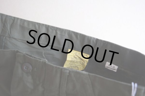 画像4: 1970s US.ARMY OG507 ベイカーパンツ  表記34×33  (4)