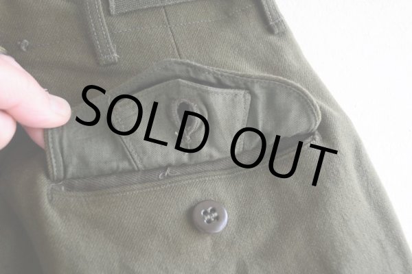 画像12: 1950s US.ARMY M-51ウールパンツ　 表記SMALL-REGULAR  (12)