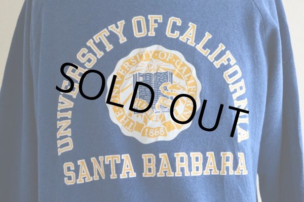 画像8: 1980s カレッジスウェット　 UNIVERSITY OF CALIFORNIA　 表記L  (8)