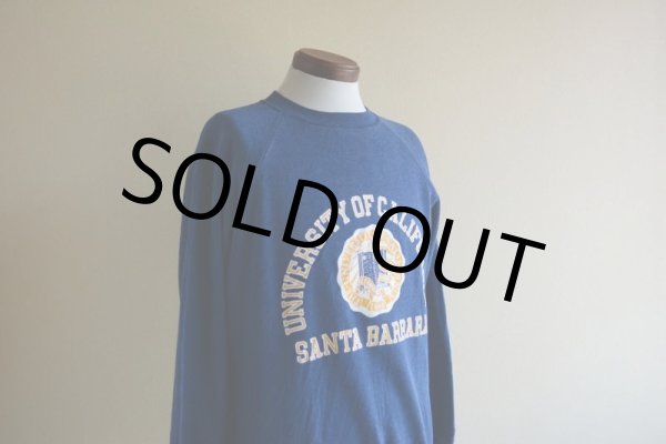 画像7: 1980s カレッジスウェット　 UNIVERSITY OF CALIFORNIA　 表記L  (7)