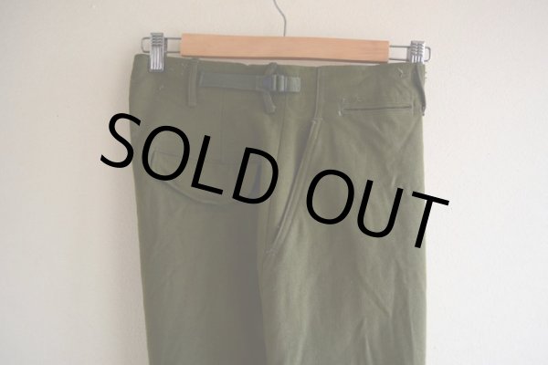 画像9: 1950s US.ARMY M-51ウールパンツ　 表記SMALL-REGULAR  (9)