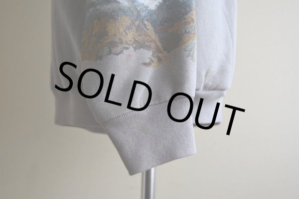 画像12: 1990s ARTISANS シカ総柄スウェット　 MADE IN USA　 表記L  (12)