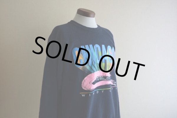 画像7: 1980s CHICAGO プリントスウェット　 MADE IN USA　 表記XL  (7)