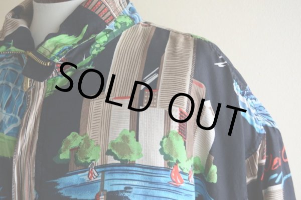 画像10: 1990s New York シルクジャケット  表記XL  (10)