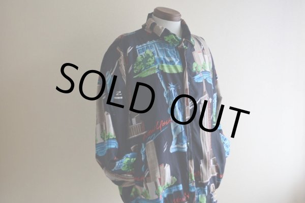 画像7: 1990s New York シルクジャケット  表記XL  (7)