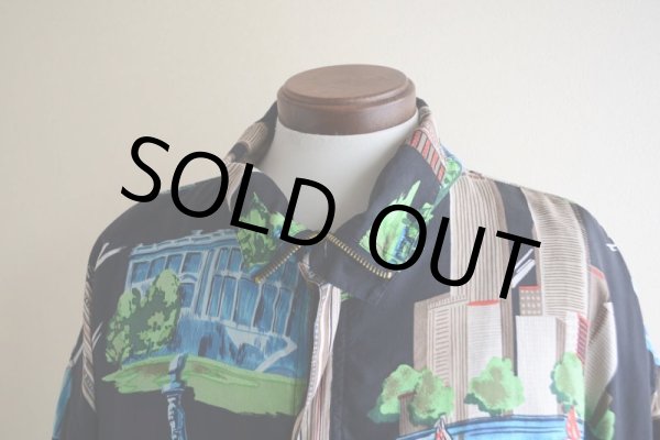 画像6: 1990s New York シルクジャケット  表記XL  (6)