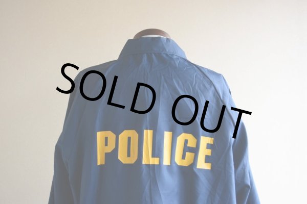 画像9: 1990s POLICE ナイロンコーチジャケット　 MADE IN USA　 表記XL  (9)