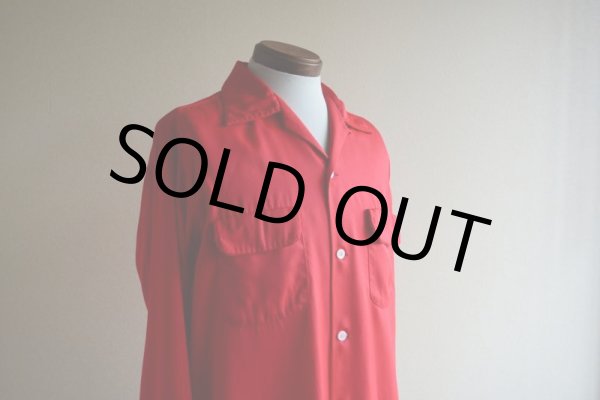 画像7: 1950s PENNEY'S TOWNCRAFT レーヨンギャバシャツ  表記M  (7)