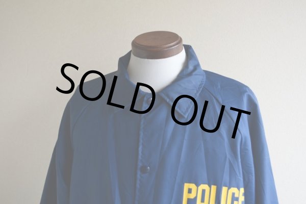 画像6: 1990s POLICE ナイロンコーチジャケット　 MADE IN USA　 表記XL  (6)
