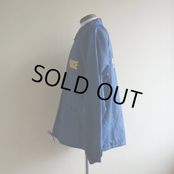 画像4: 1990s POLICE ナイロンコーチジャケット　 MADE IN USA　 表記XL  (4)