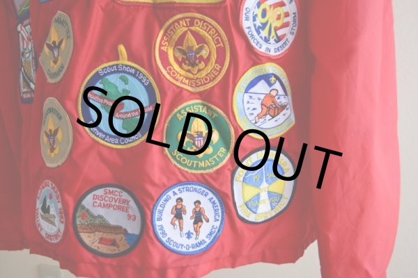 画像16: 1980s HOLLOWAY ナイロンコーチジャケット　 BOY SCOUTSワッペンカスタム　 表記L  (16)