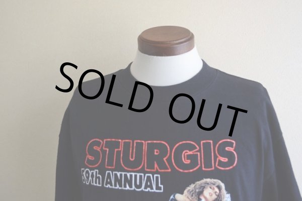画像6: 1990s STURGIS RALLY WEEK 1999 エロプリントTシャツ　 表記L  (6)