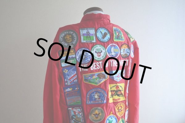 画像13: 1980s HOLLOWAY ナイロンコーチジャケット　 BOY SCOUTSワッペンカスタム　 表記L  (13)