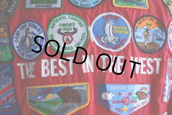 画像14: 1980s HOLLOWAY ナイロンコーチジャケット　 BOY SCOUTSワッペンカスタム　 表記L  (14)