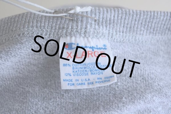 画像5: 1980s Champion 88/12 ロゴプリントTシャツ  表記XL  (5)