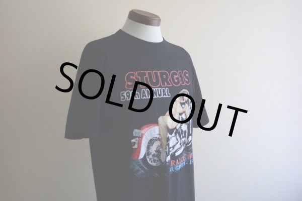 画像7: 1990s STURGIS RALLY WEEK 1999 エロプリントTシャツ　 表記L  (7)