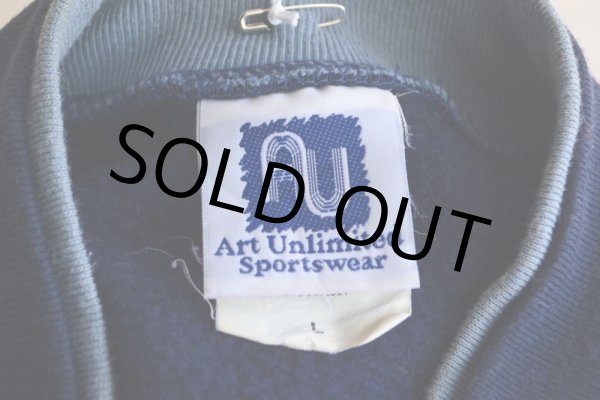 画像5: 1990s Art Unlimited キャンプ総柄スウェット  MADE IN USA  表記L  (5)