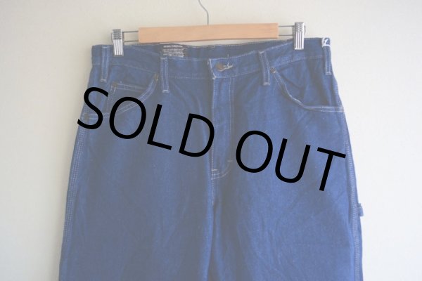 画像8: 2000s Dickies デニムペインターパンツ  DEAD STOCK  表記34×30  (8)