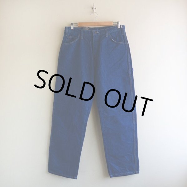 画像2: 2000s Dickies デニムペインターパンツ  DEAD STOCK  表記34×30  (2)