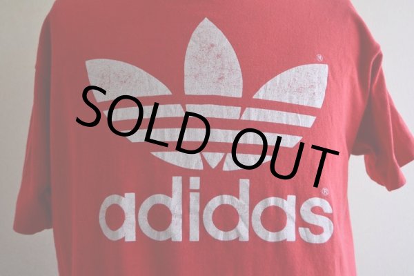 画像9: 1980s adidas トレフォイルTシャツ　 両面プリント　 表記XL  (9)
