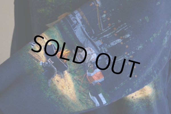 画像15: 1990s Art Unlimited キャンプ総柄スウェット  MADE IN USA  表記L  (15)