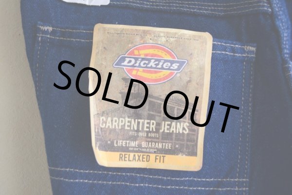 画像6: 2000s Dickies デニムペインターパンツ  DEAD STOCK  表記34×30  (6)