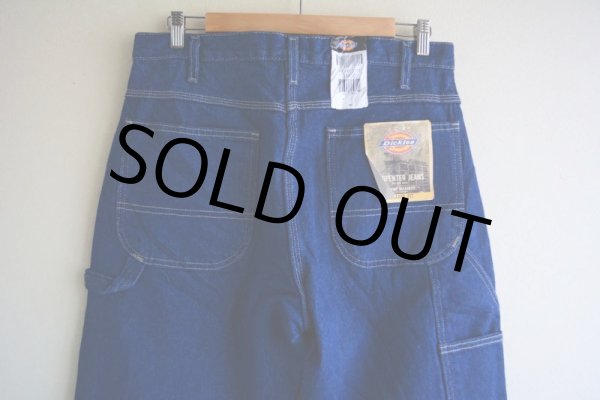 画像12: 2000s Dickies デニムペインターパンツ  DEAD STOCK  表記34×30  (12)